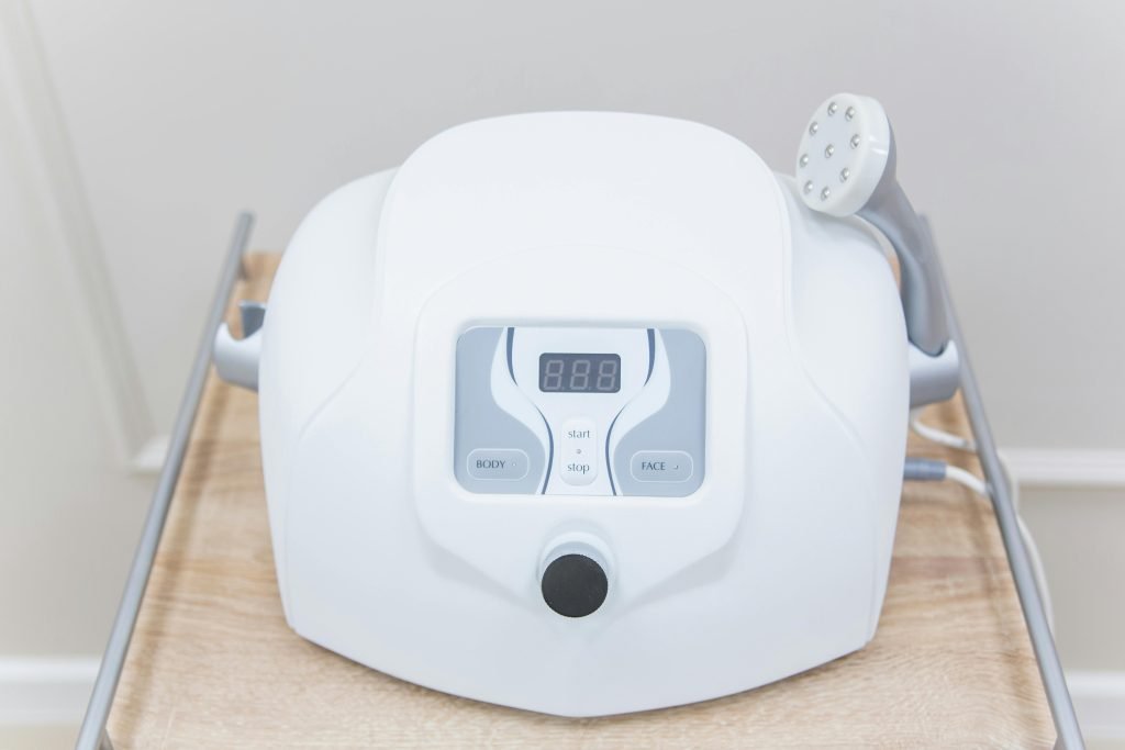 Product Spotlight High-tech face and body massager, ideal for skincare and healthcare applications.